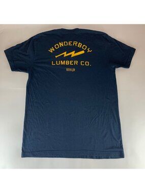 Baseballism Navy Blue Wonderboy Short Sleeve Crewneck Shirt Mens Large